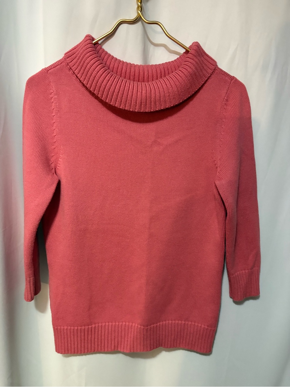 Talbots Rose Cowl Neck Sweater